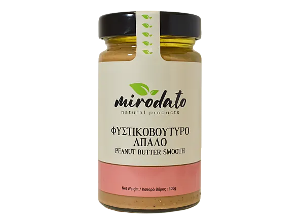 Φυστικοβούτυρο Απαλό ΚοινΣ.Επ. Μυρωδάτο (300 γρ.)